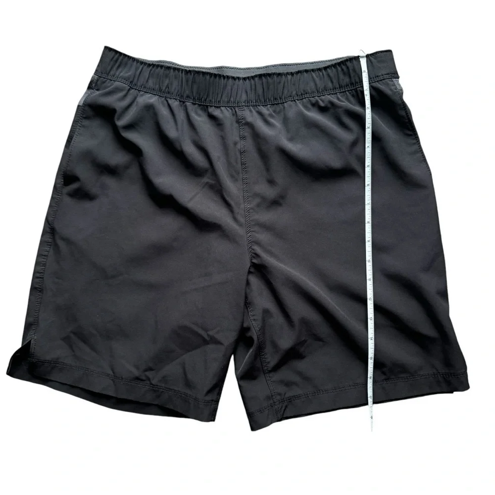 Speedo Swim Trunks Mens Medium Black Mesh Lined Board Shorts